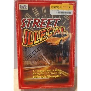 STREET ILLEGAL Z-man Board Game Complete NEW Sealed Street Racing Game
